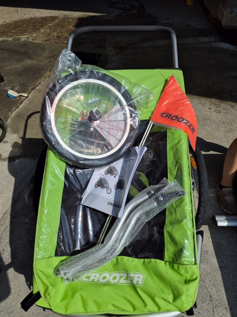 Croozer Rimorchi: Kinderanhänger Croozer Kid for 2, gebraucht – Usato da Wichtrach venduto da Krewil