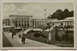 LAUSANNE - 1930 COMPTOIR SUISSE - BEAULIEU... ANIMATION