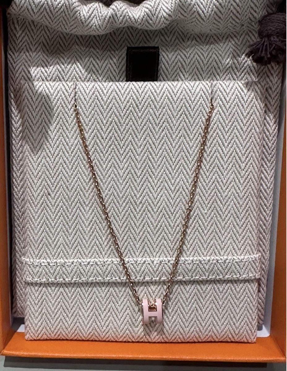 Hermès Catenine: Hermès Pop H Necklace - Pink – Usato da Zürich venduto da jia_57tp 1