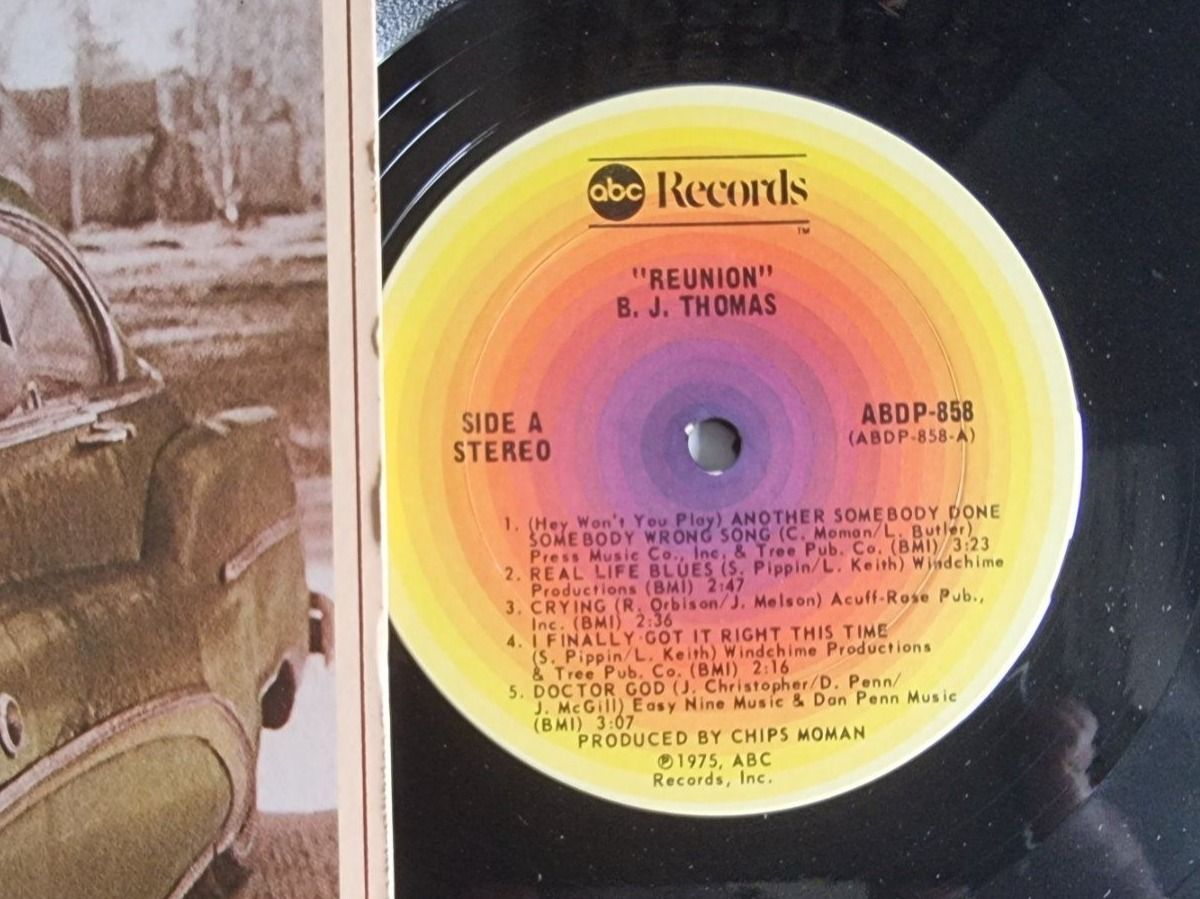 Dischi in vinile: LP B.J. Thomas – Reunion – Usato da Schaffhausen venduto da Kellerrassel 1