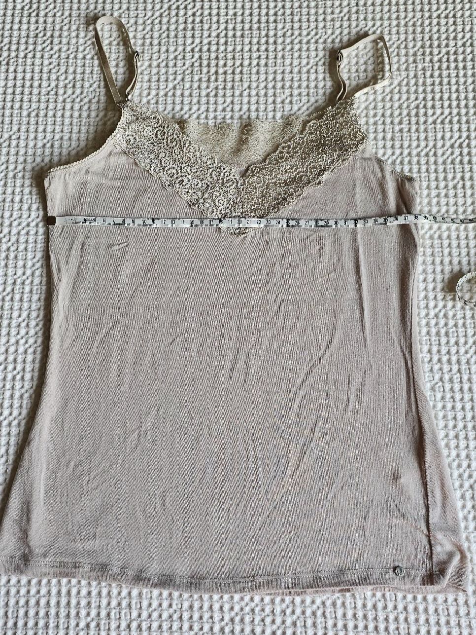 Nile Top: NILE - Spitzentop (Beige) – Usato da Kollbrunn venduto da Antikmann 1