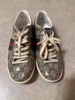 Gucci Turnschuhe Ace Biene GG Muster Gr. 36.5 
