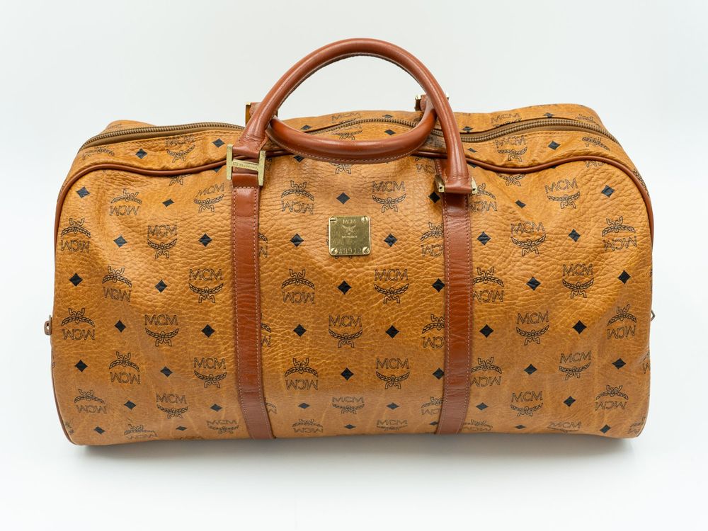 MCM Weekender – Cognac Visetos, Leder – Ref. 01/01 (Gebraucht) in Au ZH ...
