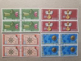 N° 316 - 319   4 block  ET gestempelt Bern 1