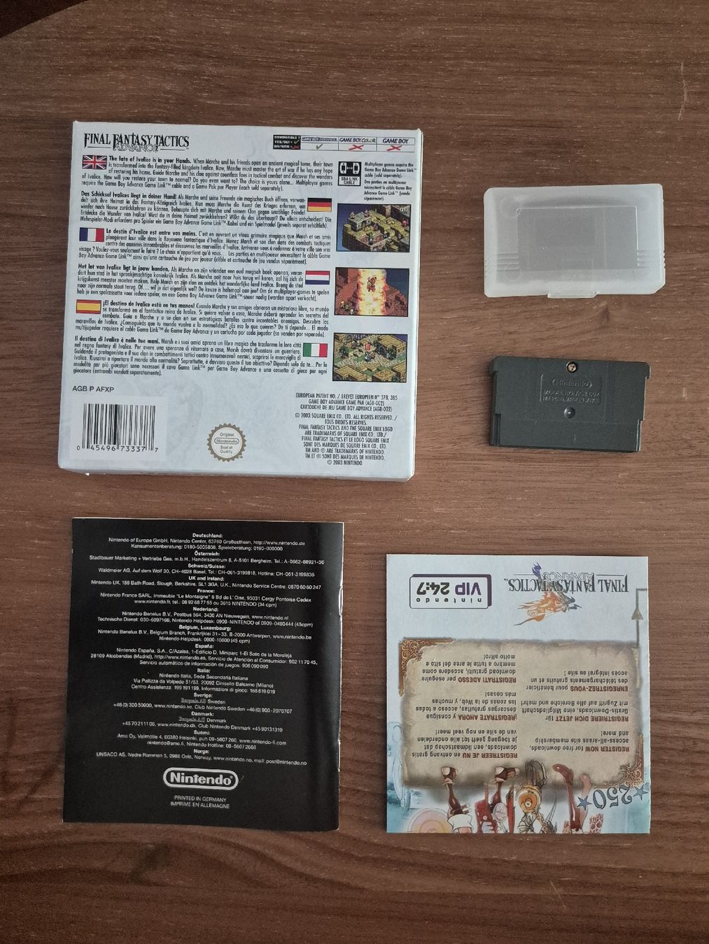 Spiele: Gameboy Advance Final Fantasy Tactics – Gebraucht aus Zürich von c_c_hh2j 1