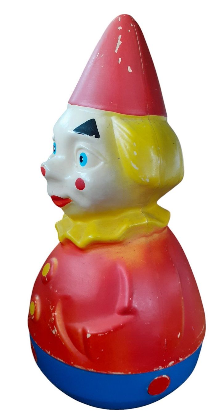 Bambole: Clown Stehaufmännchen Nr.1 – Usato da Mörschwil venduto da antiksalon 1