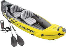 Intex Explorer K2 – Kayak gonflable 2 places + pagaies