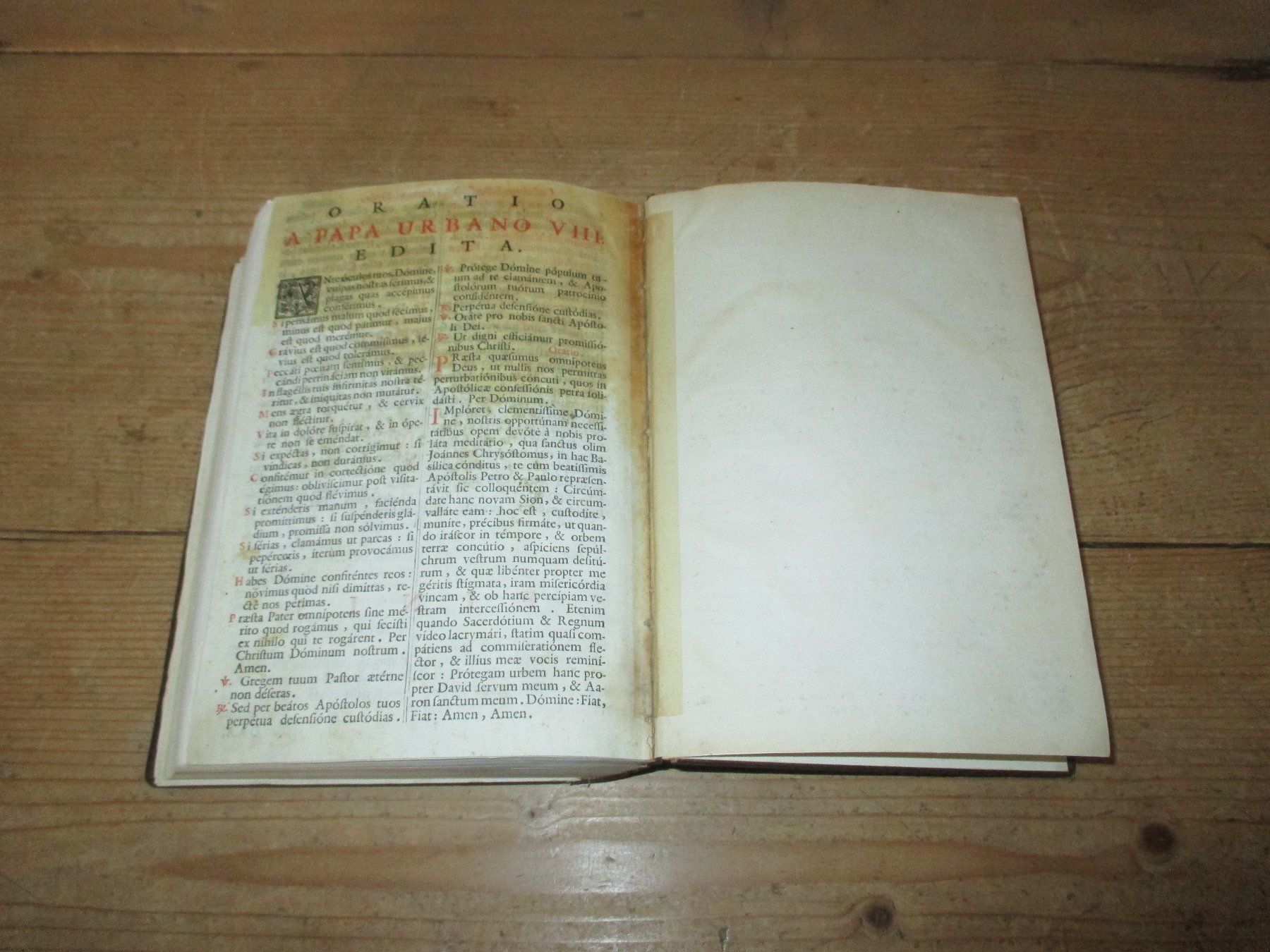 Libri: Brevarium Romanum von 1691 – Usato da Flims - Dorf venduto da Stagediver 3