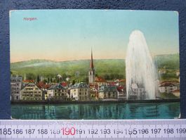 HORGEN WASSER-JET ZÜRICHS EE ZH AK LUFTBILD