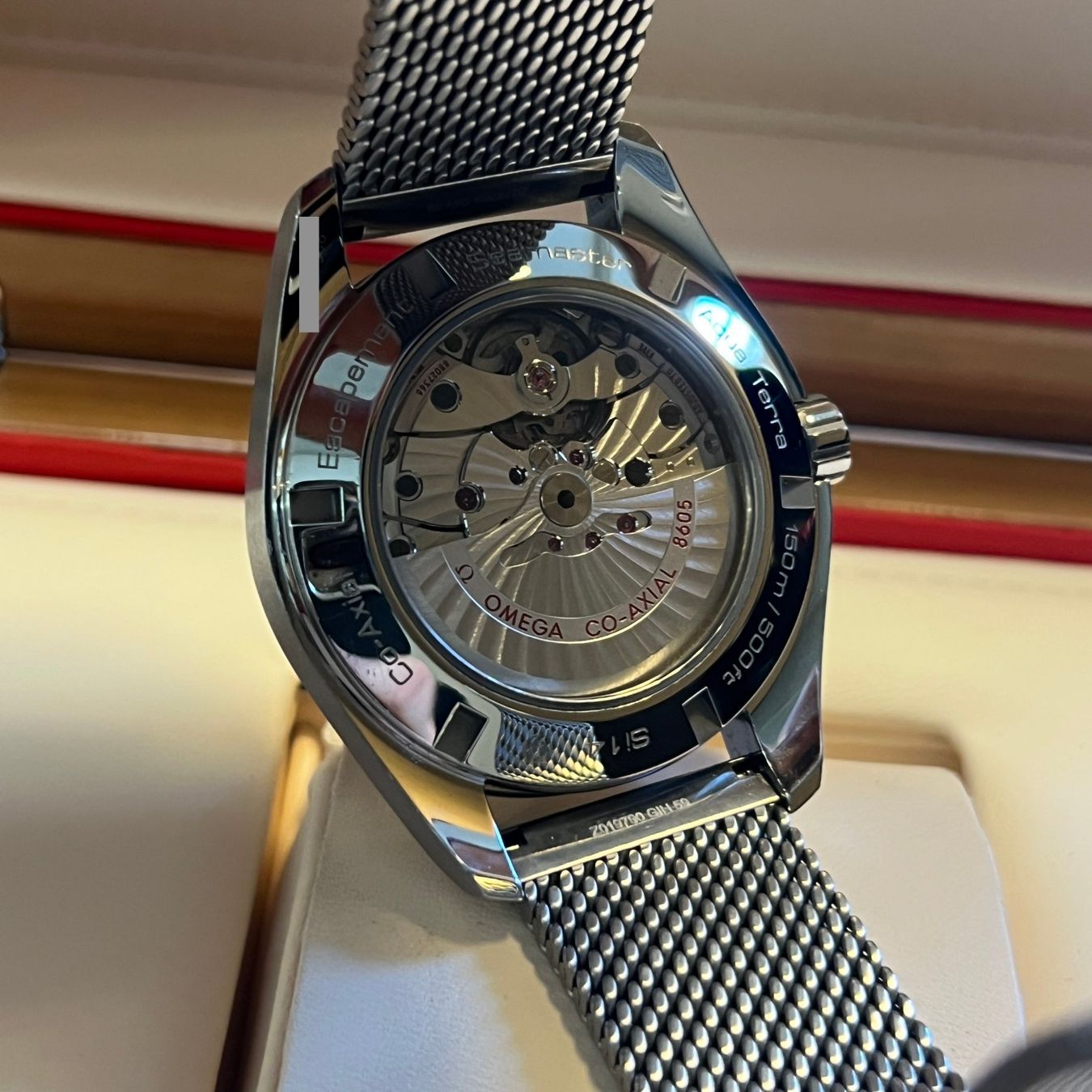 Omega Orologi: Omega Seamaster Aqua Terra Automatic GMT Date Full Set 231 – Usato da Carouge GE venduto da Watchaser 4