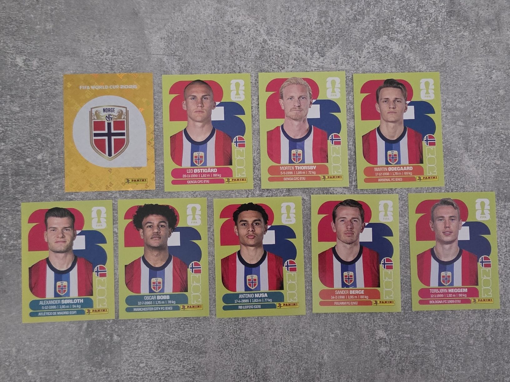 Panini Carte collezionabili: Panini WM 2026 -Norwegen – Usato da St. Gallen venduto da Shelly__x3