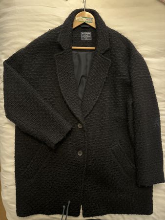 Manteau d'hiver Abercrombie & Fitch, XL, noir