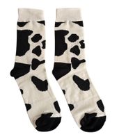 Socken Muster schwarz/weiss / black/white