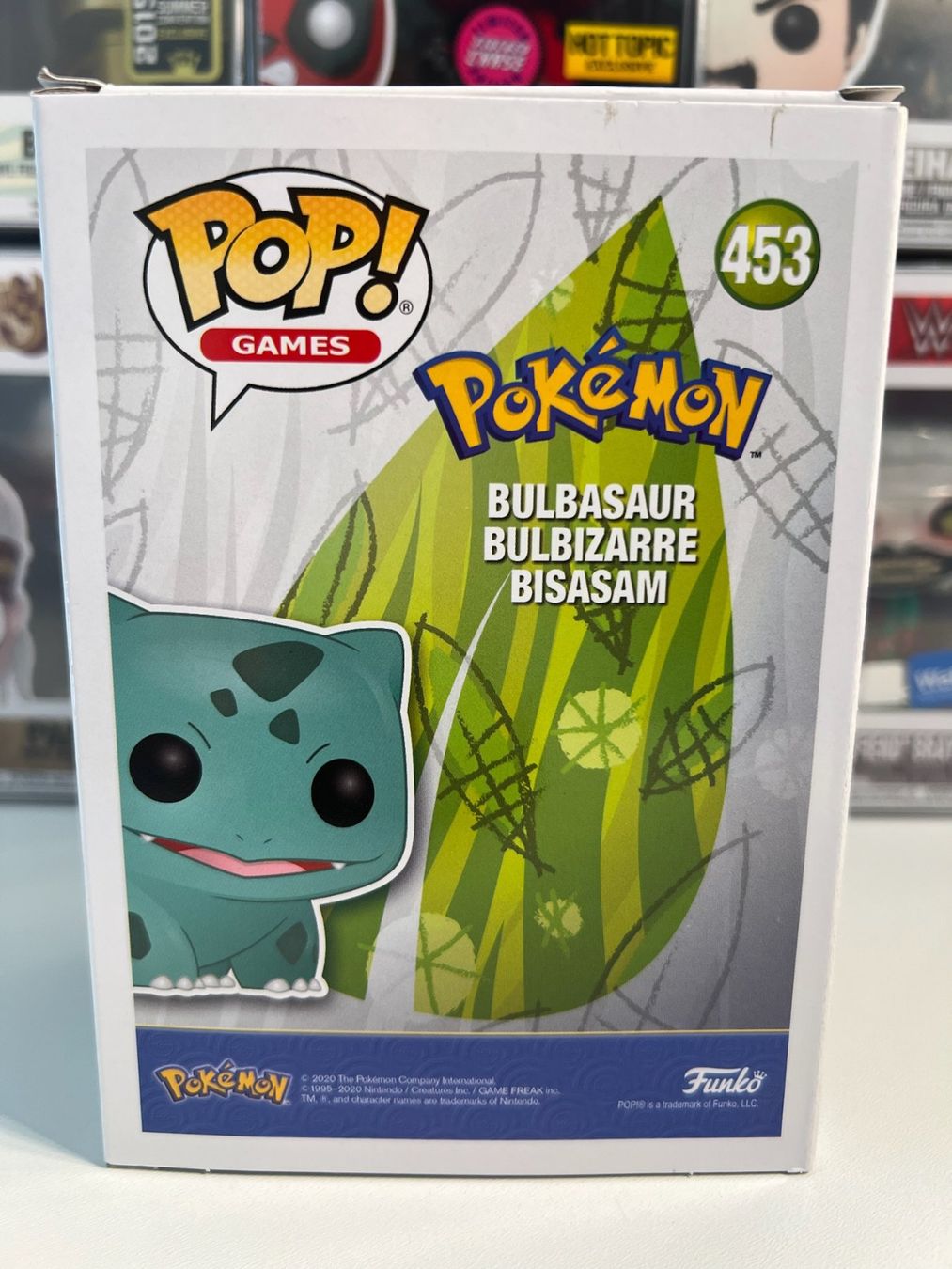 Funko Figuren: Funko POP! Games Pokémon Bulbizarre – Neu und originalverpackt aus Le Mouret von perfectbijou 2