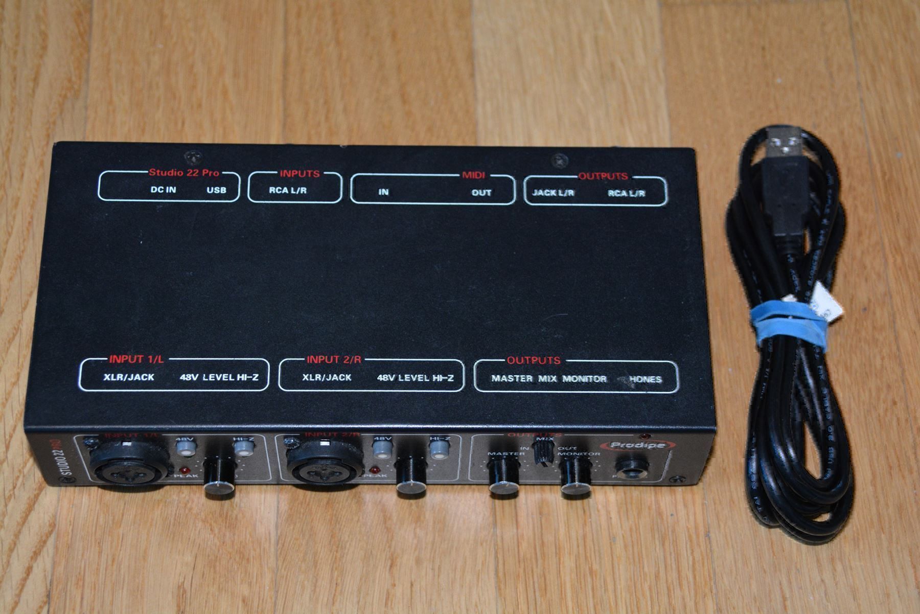 Attrezzatura per studi di registrazione: Top: Profi DJ Prodipe Studio 22 USB Pro! – Usato da Biel/Bienne venduto da Secondhand_Shop 2