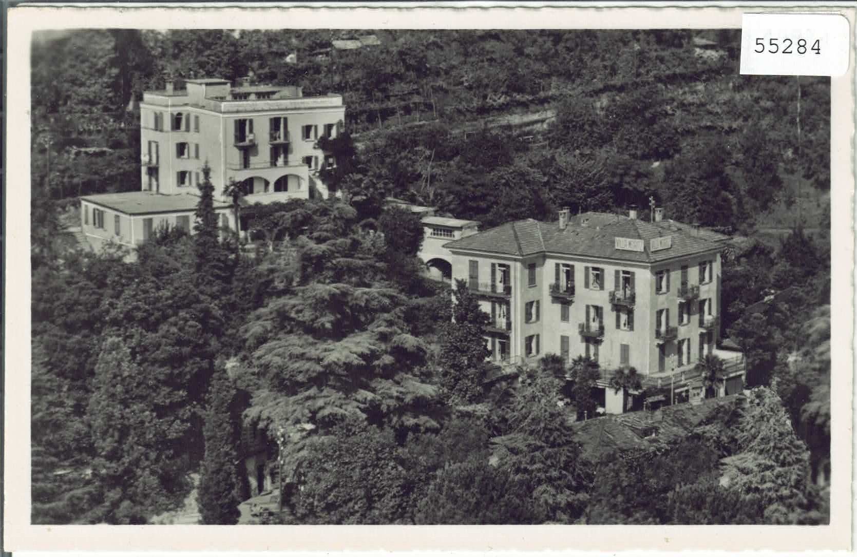 Ansichtskarten: Hotel Carlton Villa Moritz - Castagnola – Gebraucht aus Ettingen von Kartenplanet