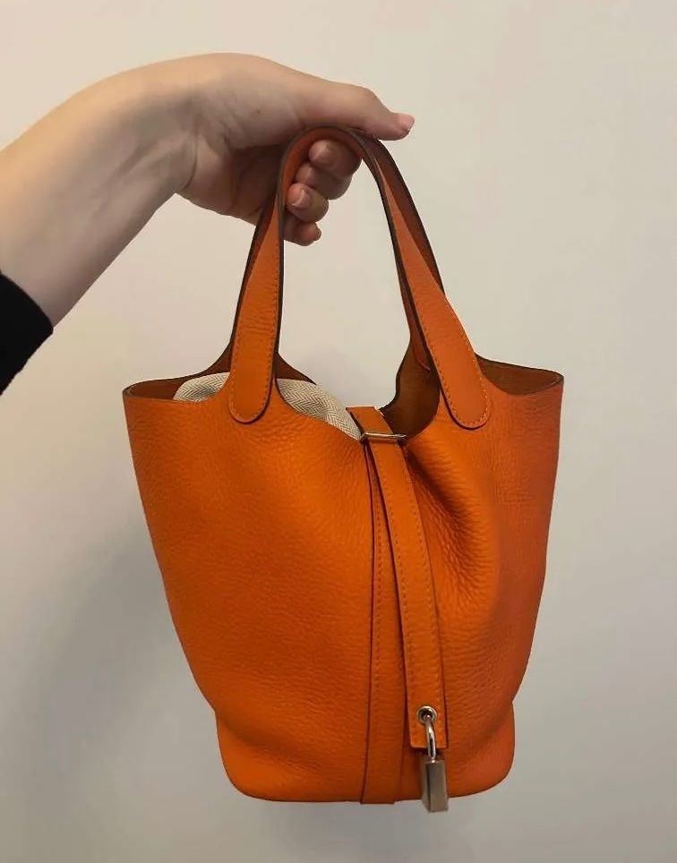 Hermès Taschen für Damen: Hermès Picotin, orange – Neu (gemäss Beschreibung) aus Triesen von dardaleni 1