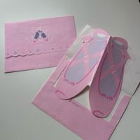 Papeterie Sanrio Vintage Chaussons Danse 1990 Rose