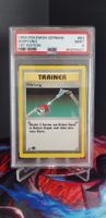 Pokemon Wartung 1999 Deutsch 1st Edition PSA 9 Mint!