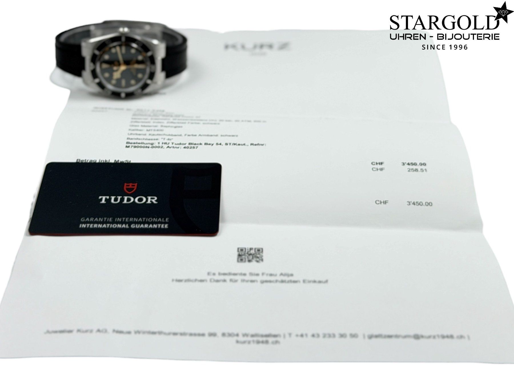 Tudor Orologi: Tudor Black Bay 54 - 79000N – Usato da Zürich venduto da Stargold-Uhren 8