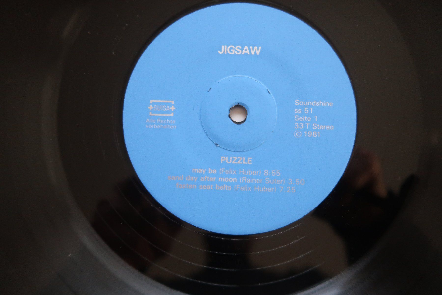 Dischi in vinile: JIGSAW - PUZZLE - VINYL LP – Usato da Basel venduto da Patiscat 2