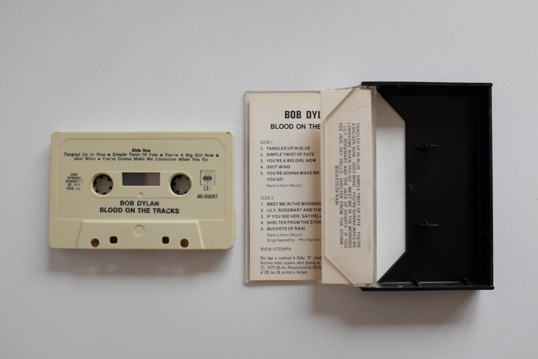 Musicassette: Bob Dylan  - Blood On The Tracks – Usato da Basel venduto da chu_d5w2 1