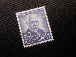 BRD  Mi 176  30+10Pf -  F. Nansen   1953