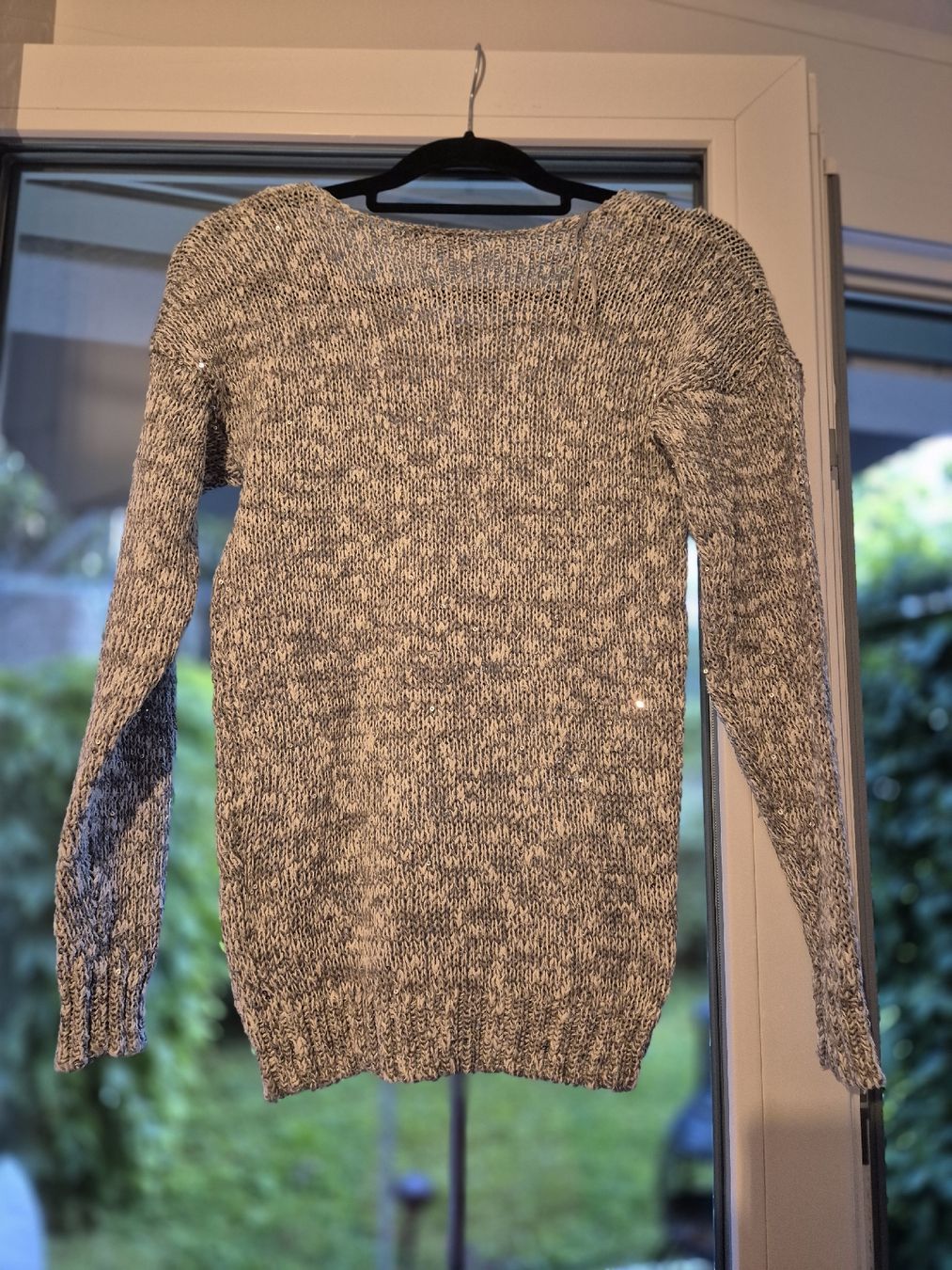 Maglioni & Felpe: Winter Strickpullover mit Glitzer, Grau, Damen Gr. M – Nuovo (secondo la descrizione) da Zürich venduto da mit_jz2x 2