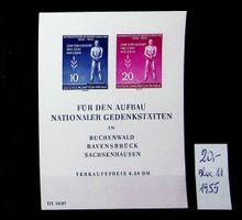 ALLEMAGNE RDA BLOC NEUF** 1955. COTE 20 EUROS/V926