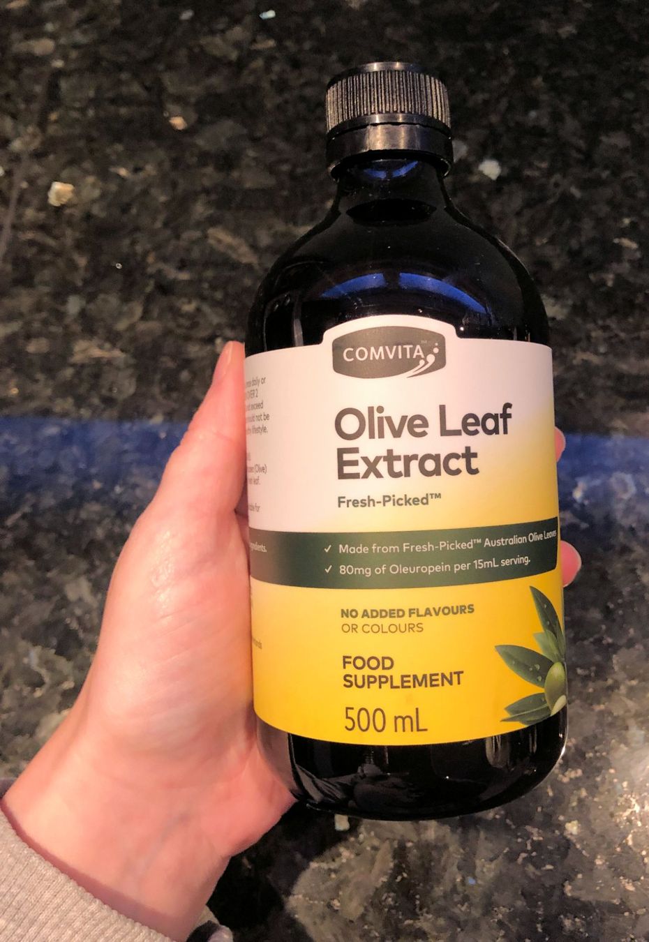 Lebensmittel & Spezialitäten: Olivenblatt Extrakt, 500ml – Neu und originalverpackt aus Rüti ZH von Jasna89 1
