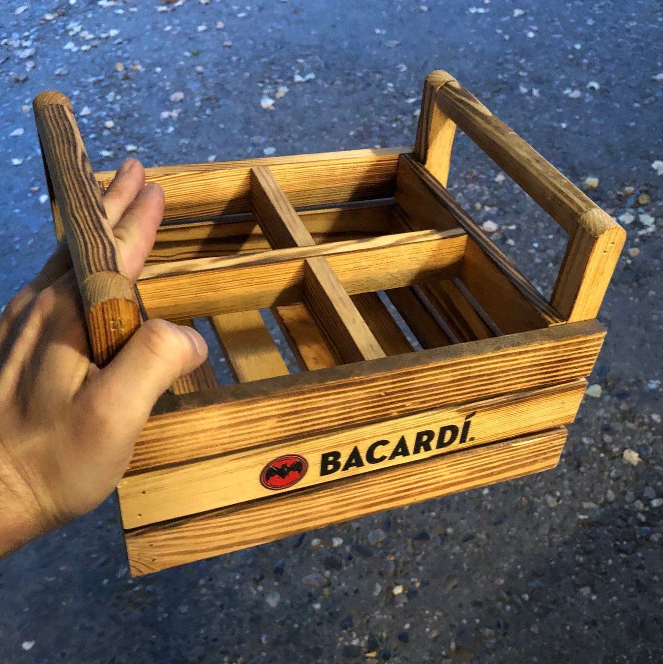 Altro per la casa: BACARDI-Holzkorb – Usato da Buchs SG venduto da Handyman77 2