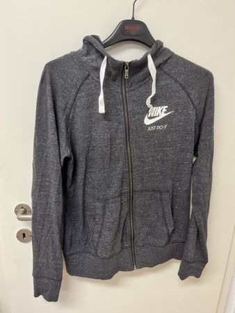 Graue Trainerjacke Nike Grösse M