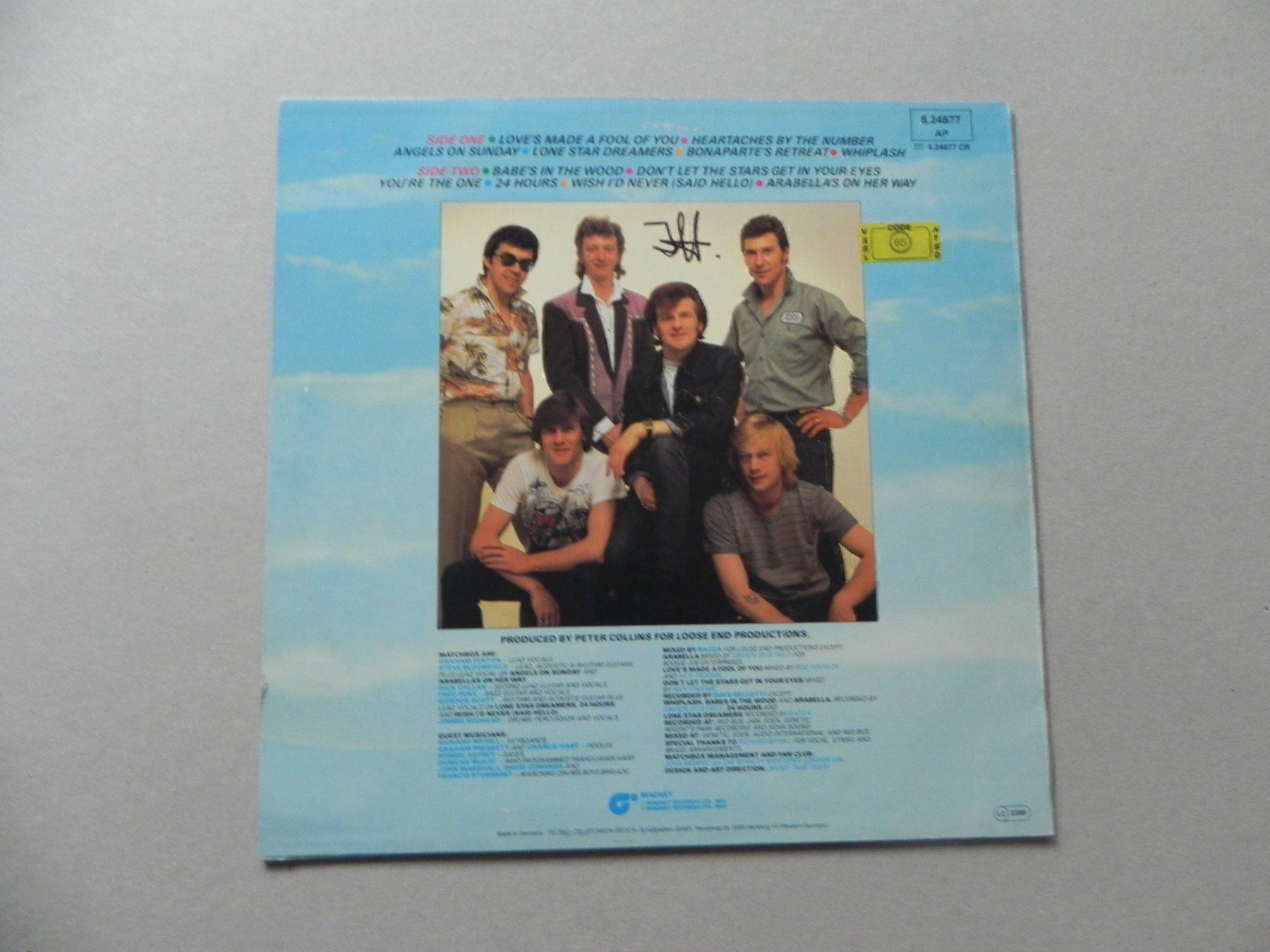 Dischi in vinile: LP brit. Rockabilly Band Matchbox 1981 – Usato da Siebnen venduto da krimsie 1