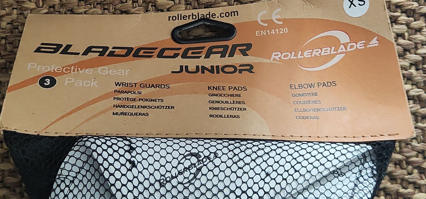 Protezioni & Imbottiture: Rollerblade Schoner Set Bladegear Junior XS  – Usato da Dallenwil venduto da Snoopy15dall