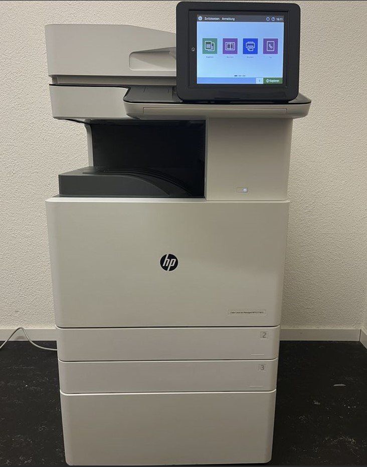 Hewlett Packard Drucker: HP Color LaserJet MFP E77825dn, Top A3 MFP – Gebraucht aus Glattbrugg von copytron