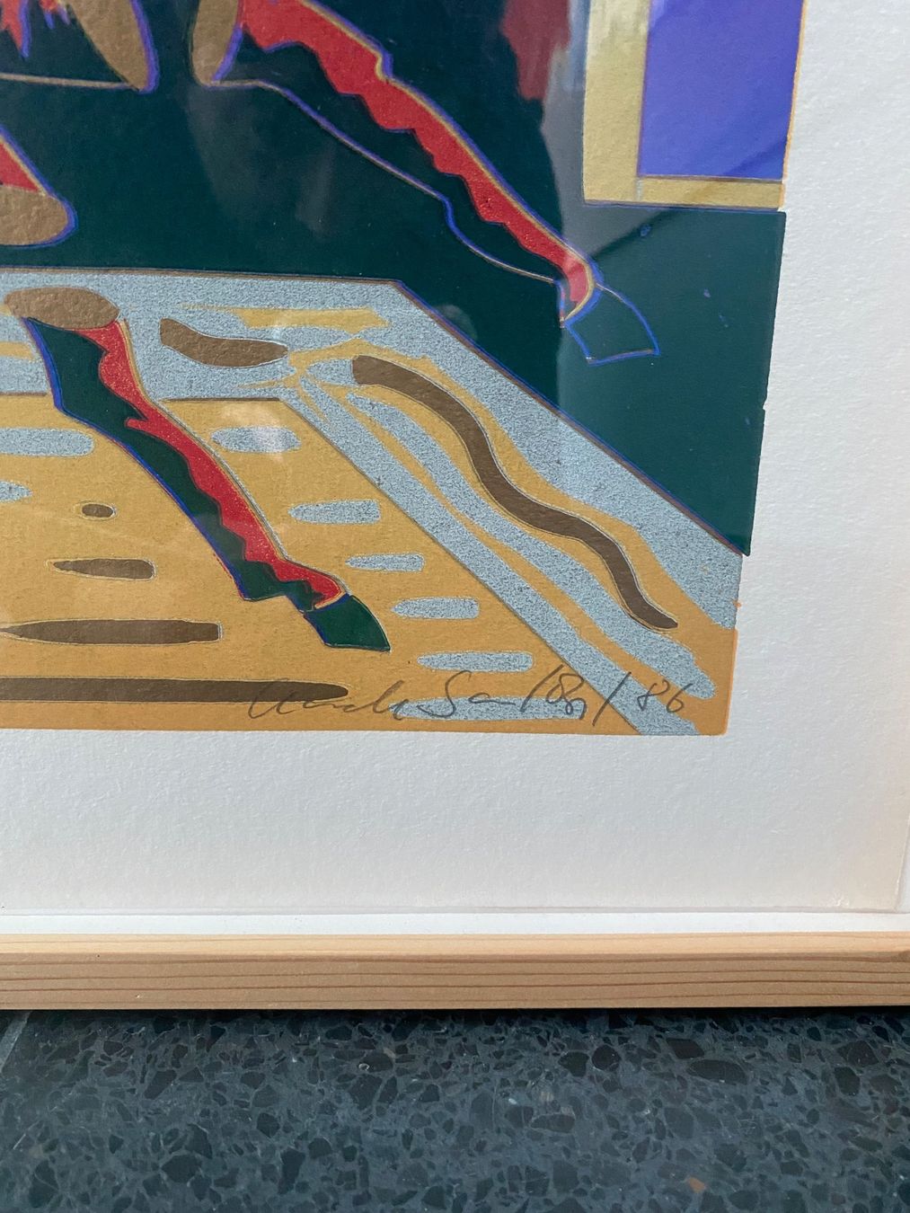 Grafica & Litografie: Grosse Lithografie Claude Sandoz signiert ea 3/4 – Usato da solothurn venduto da soko75 5