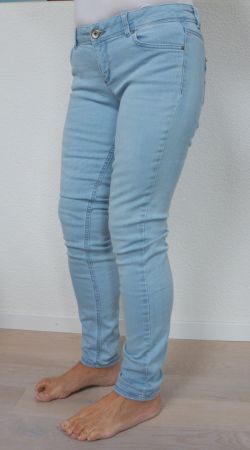 Hellblaue Damen Jeans von Tom Tailor mit Reissverschluss