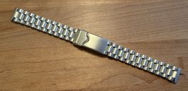 Vintage NOS 14mm Edelstahl Armband neu