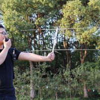 Amateurfunk Yagi Antenne: Frequenz 76 - 350/ 250 - 500 Mhz