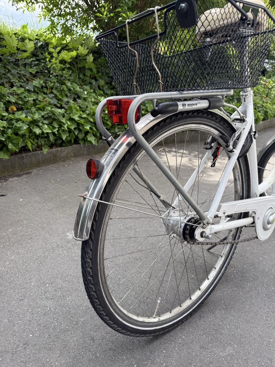 Villiger Biciclette: Villiger Damen-Velo, weiss – Usato da Cham venduto da ReUse_and_ReCycle 2