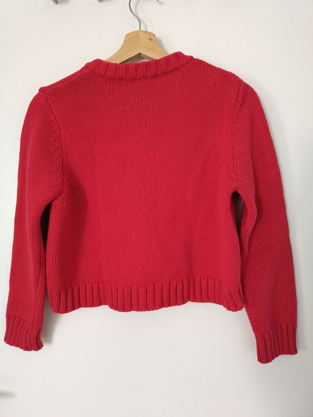 Zara Giacche: Strickjacke Zara in rot – Usato da Wädenswil venduto da plantmom 2