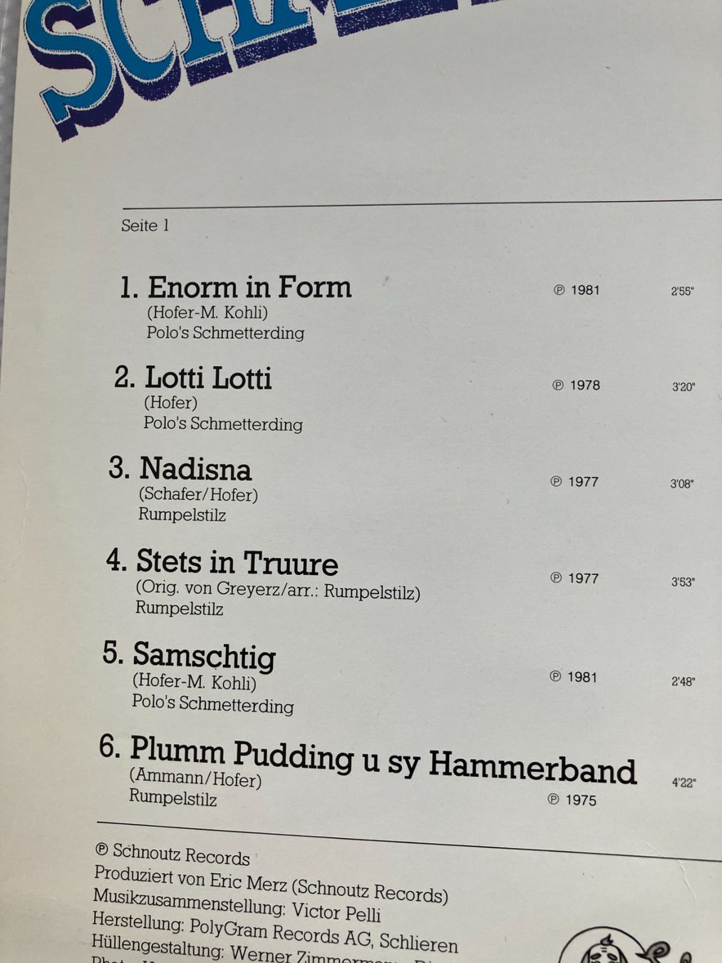 Dischi in vinile: Polo Hofer – Usato da Aarwangen venduto da Jukebox3 3