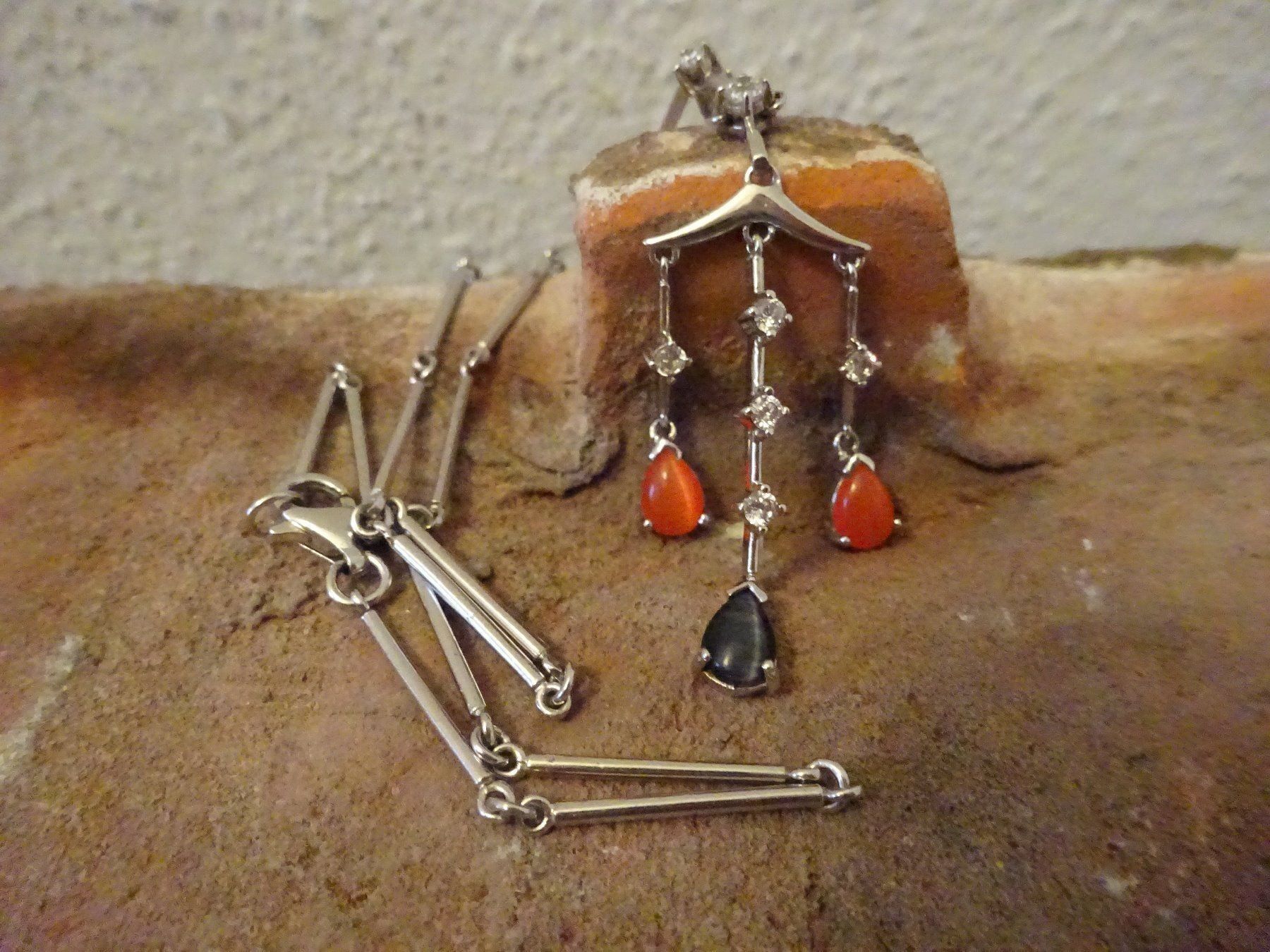 Ketten: Kette Collier Mondstein / 925 Silber – Gebraucht aus Esslingen von FetteSchnecke 6