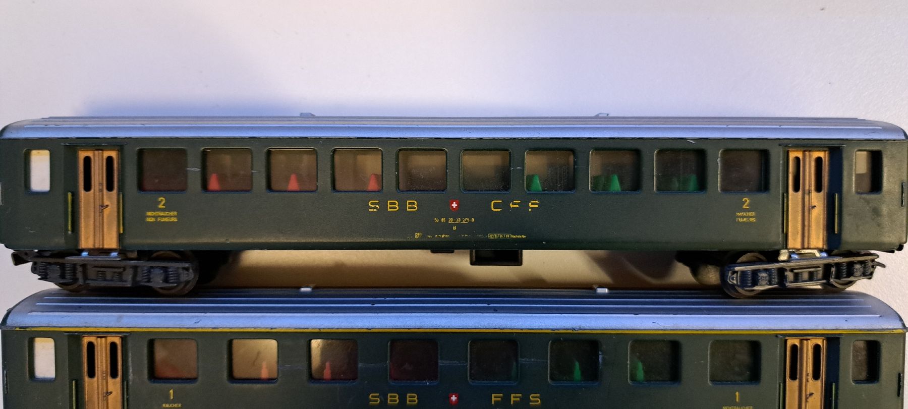 Hag Modellini di ferrovie: 5 Hag Personenwagen – Usato da Urdorf venduto da Canyamel1 1