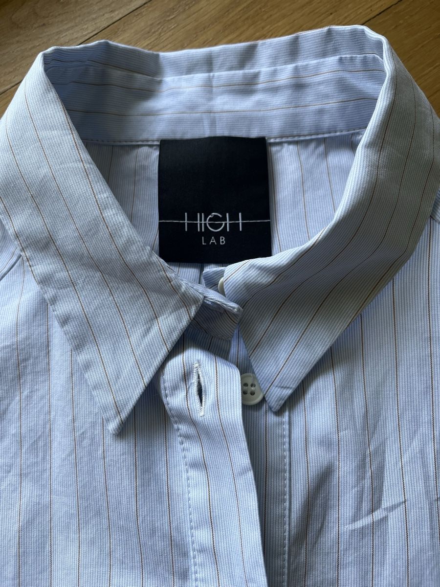 High Camicette: High Everyday Couture Hemdbluse Gr. 32,Blau-Weiss gestreift – Nuovo e nell'imballaggio originale da Zürich venduto da lynni1996 1