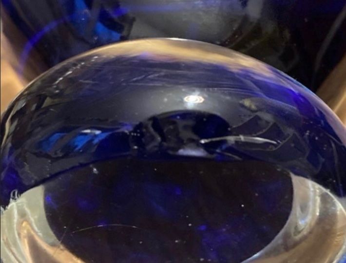 Tutte le decorazioni: Blauer Glas Schwan, Murano Stil – Usato da Zürich venduto da annaheer13 3