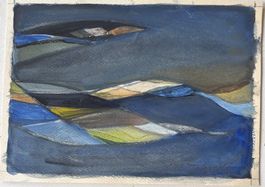 Lill TSCHUDI (1911-2004), Original, Aquarell, signiert, TOP