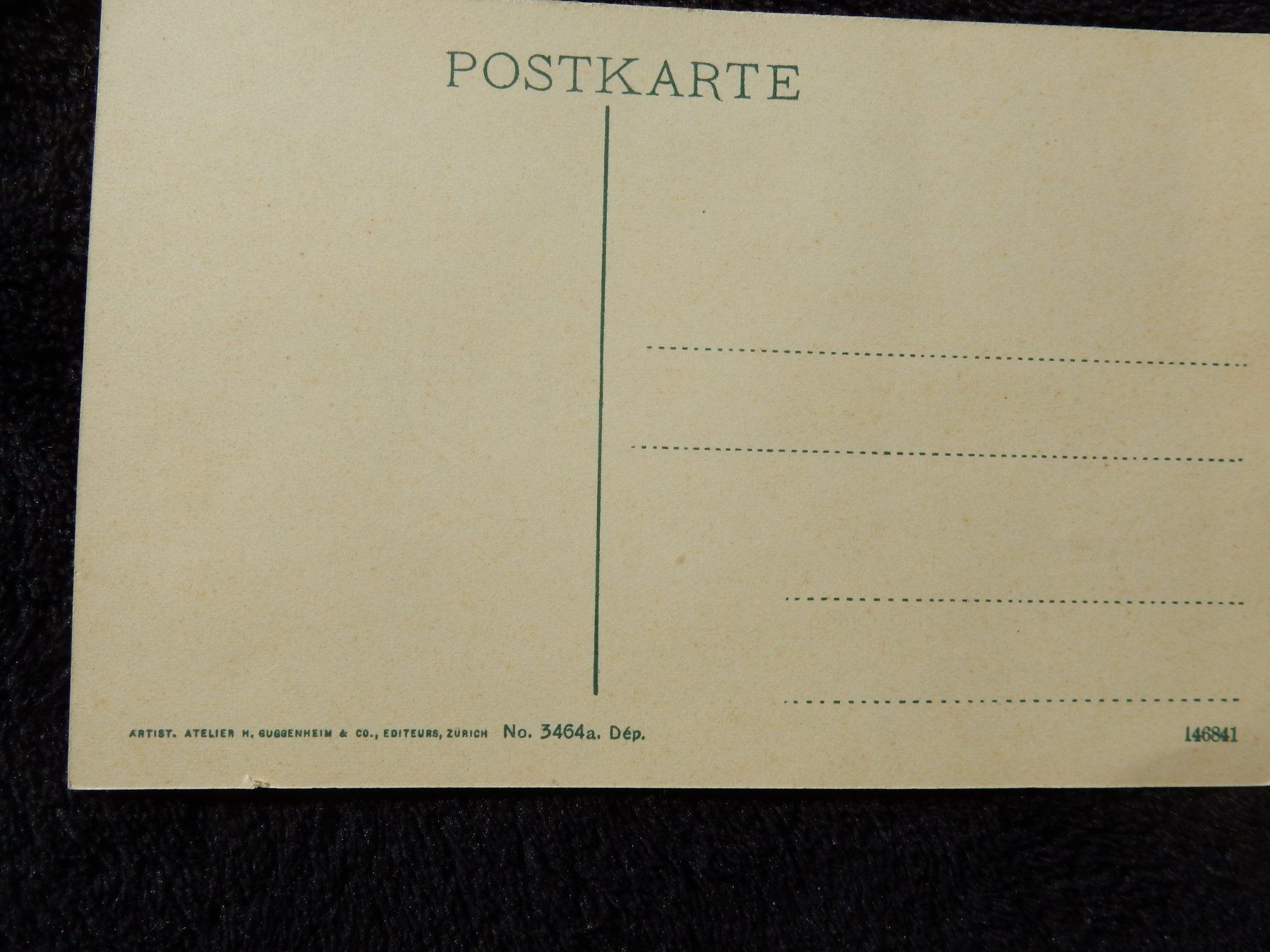 Cartoline postali: Dorfpartie Seon um 1920 farbig – Usato da Boniswil venduto da Weibo12 2