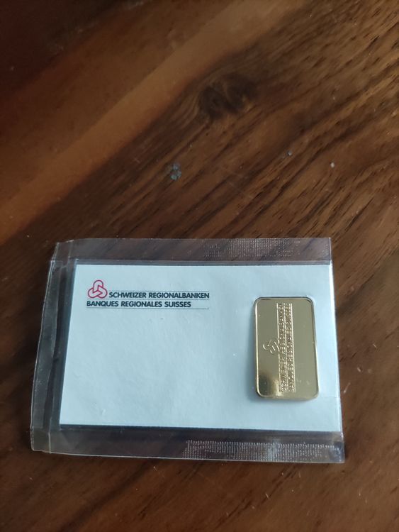 Metalli preziosi: 5g fine gold 999.9 – Usato da Solothurn venduto da Csw1 1