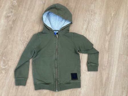 Coole Jungensweatjacke mit Teddyfleece